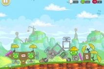 Angry Birds Red’s Mighty Feathers Level F-3 Walkthrough