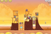 Angry Birds Rio Golden Beachball Walkthrough Level #24