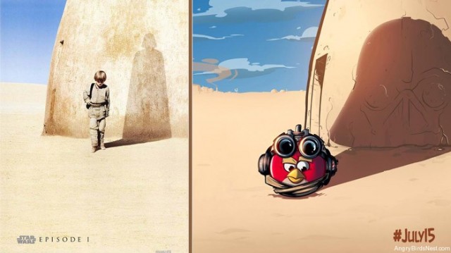 Angry Birds Star Wars Phantom Menance Prequel Combo Image