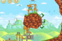 Angry Birds Red’s Mighty Feathers Level 24-14 Walkthrough