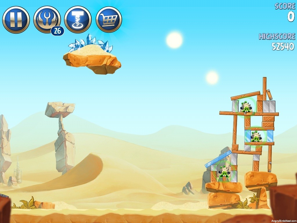 angry birds star wars game play