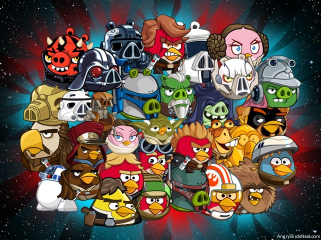 pictures of angry birds star wars 2 characters