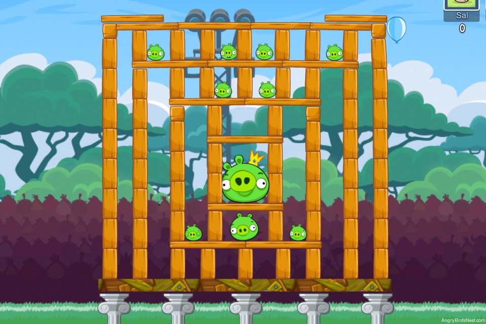 angry birds with friends walkthrough