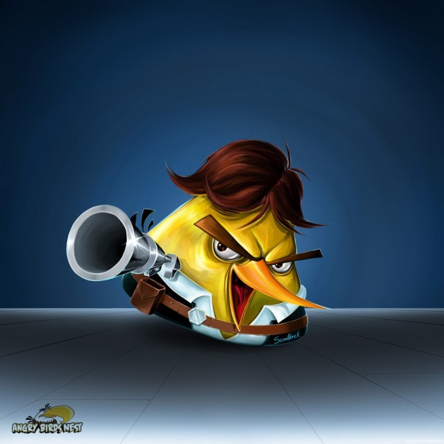 angry birds star wars han solo frozen