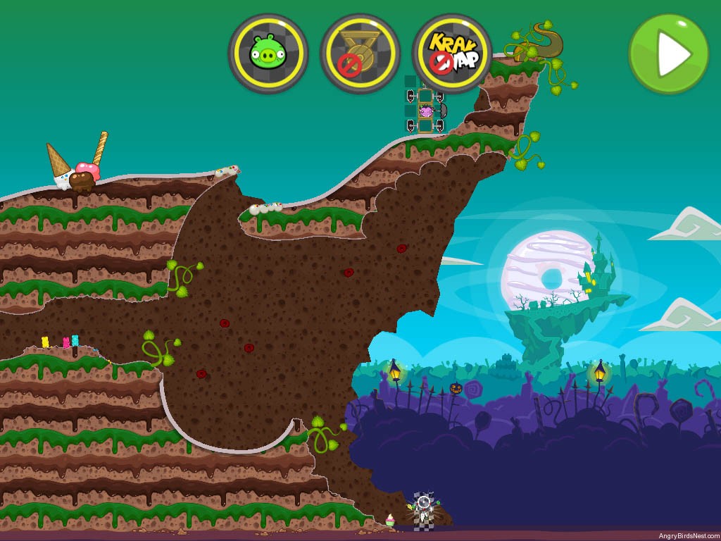 Прохождение bad piggies tusk til dawn