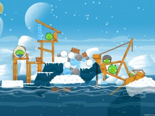 Mighty Eagle Walkthrough Arctic Eggspedition Level 1-15