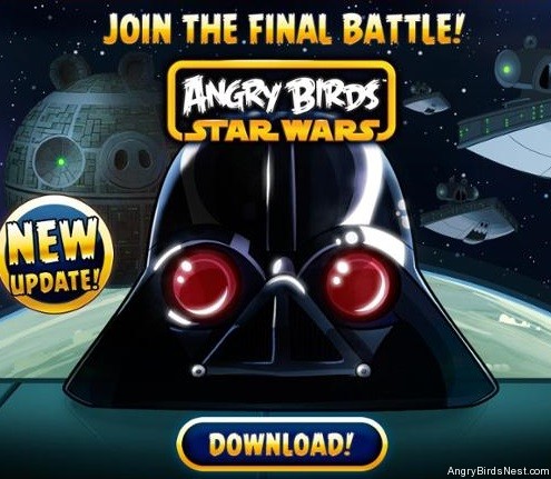 angry birds star wars 2 darth vader unmasked
