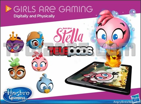 Angry Birds Stella Telepods by Hasbro Teaser Image