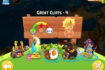 Angry Birds Epic Great Cliffs Level 4 Walkthrough