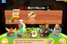 Angry Birds Epic Misty Hollow Level 7 Walkthrough | Chronicle Cave 3 | Hazy Hollow