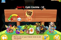 Angry Birds Epic Cure Cavern Level 10 Walkthrough | Chronicle Cave 4 | Endless Winter