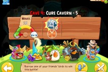 Angry Birds Epic Cure Cavern Level 5 Walkthrough | Chronicle Cave 4 | Endless Winter