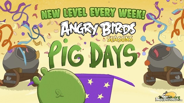 Angry Birds Seasons Pig Days Teaser Image