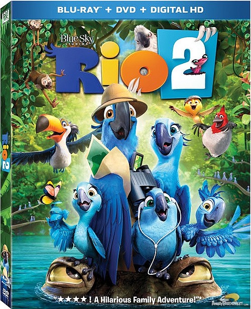 Rio 2 Blu Ray Cover