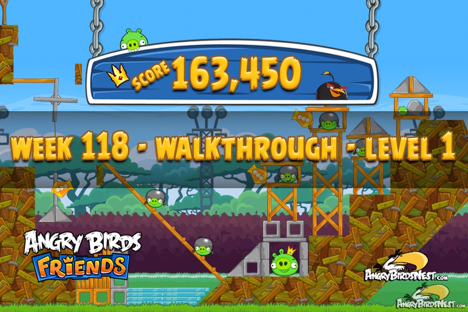 angry birds friends tournament level 4 football