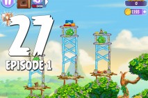 Angry Birds Stella Level 27 Episode 1 Walkthrough