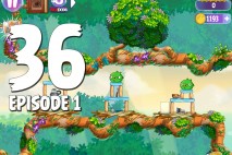 Angry Birds Stella Level 36 Episode 1 Walkthrough