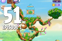 Angry Birds Stella Level 51 Episode 1 Walkthrough