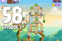 Angry Birds Stella Level 58 Episode 1 Walkthrough