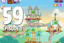 Angry Birds Stella Level 59 Episode 1 Walkthrough