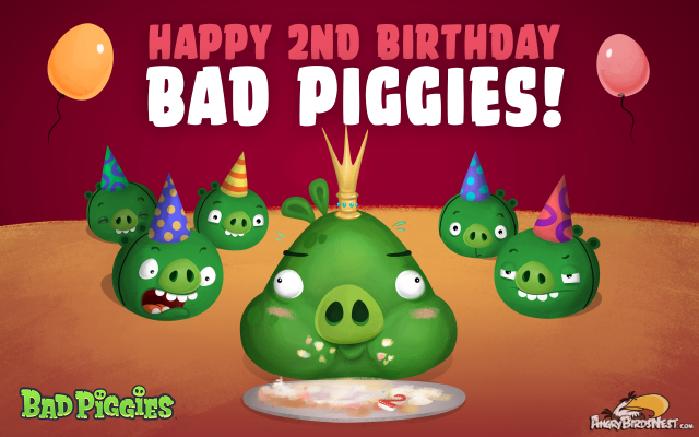 Bad Piggies 2nd Birthday