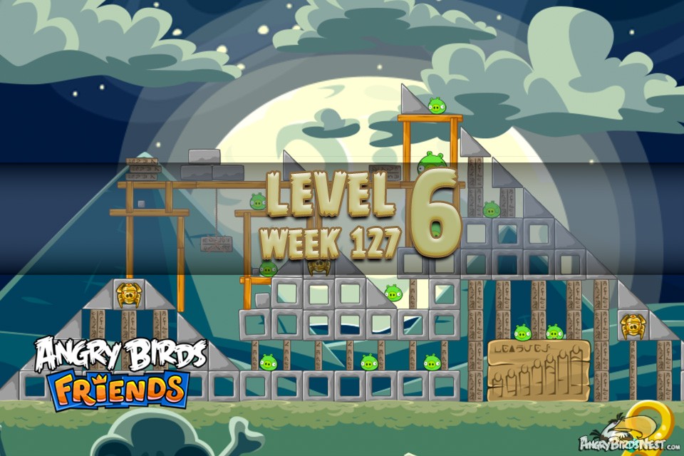 angry birds friends week 25 level 4