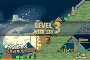Angry Birds Friends Halloween Tournament Level 3 Week 128 Walkthrough | October 27th 2014