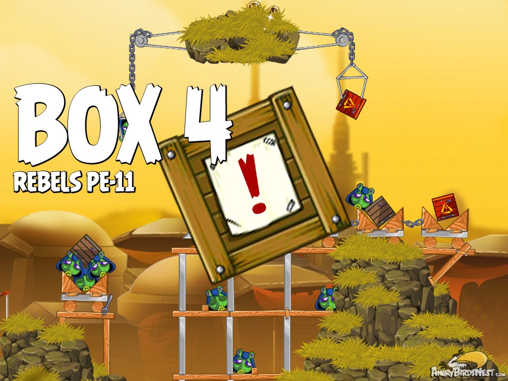 Angry Birds Star Wars 2 Rebels PE-11 Bonus Box Walkthrough | AngryBirdsNest