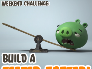 Bad Piggies Teeter Totter Weekend Challenge 18 Oct 2014