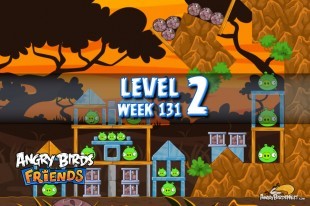 Angry Birds Friends Pangolins Tournament Level 2 Week 131 Walkthrough | November 17th 2014