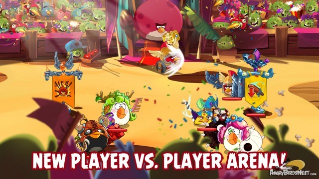 Angry Birds Epic PvP Update Battle Arena
