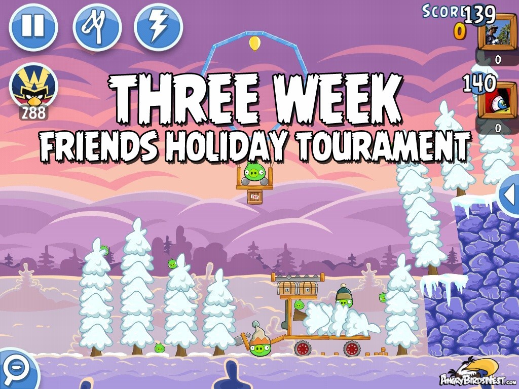 Angry Birds Friends Holiday Tournament 2014 Featured Image