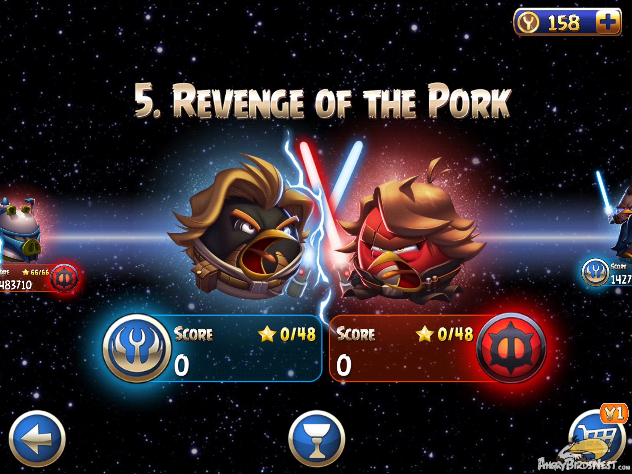 angry birds star wars 2 characters pork side