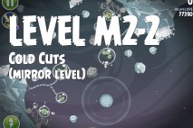 Angry Birds Space Cold Cuts Mirror Level M2-2 Walkthrough