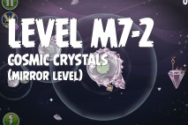 Angry Birds Space Cosmic Crystals Mirror Level M7-2 Walkthrough