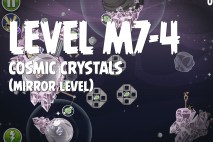 Angry Birds Space Cosmic Crystals Mirror Level M7-4 Walkthrough