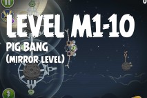 Angry Birds Space Pig Bang Mirror Level M1-10 Walkthrough
