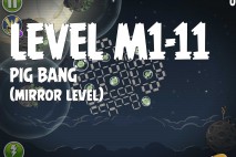 Angry Birds Space Pig Bang Mirror Level M1-11 Walkthrough