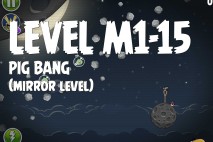 Angry Birds Space Pig Bang Mirror Level M1-15 Walkthrough
