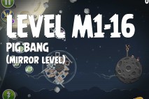 Angry Birds Space Pig Bang Mirror Level M1-16 Walkthrough