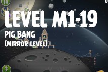 Angry Birds Space Pig Bang Mirror Level M1-19 Walkthrough
