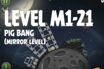 Angry Birds Space Pig Bang Mirror Level M1-21 Walkthrough