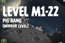 Angry Birds Space Pig Bang Mirror Level M1-22 Walkthrough