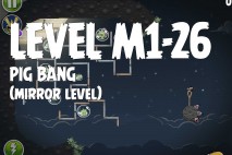 Angry Birds Space Pig Bang Mirror Level M1-26 Walkthrough