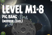 Angry Birds Space Pig Bang Mirror Level M1-8 Walkthrough