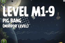 Angry Birds Space Pig Bang Mirror Level M1-9 Walkthrough
