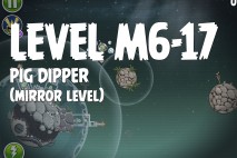 Angry Birds Space Pig Dipper Mirror Level M6-17 Walkthrough