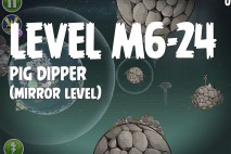 Angry Birds Space Pig Dipper Mirror Level M6-24 Walkthrough