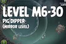 Angry Birds Space Pig Dipper Mirror Level M6-30 Walkthrough