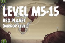 Angry Birds Space Red Planet Mirror Level M5-15 Walkthrough